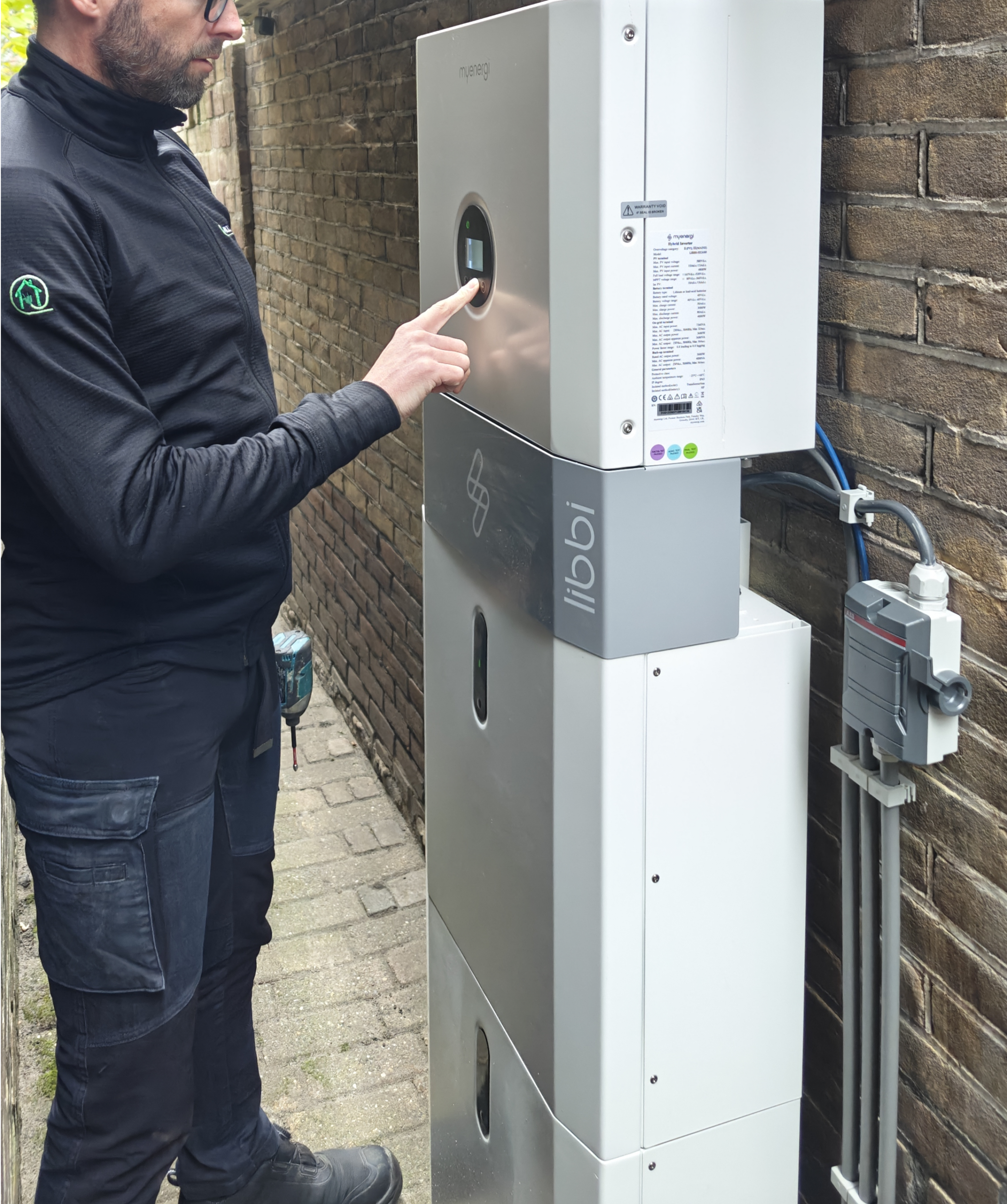 Libbi Thuisaccu plaatsing in Amersfoort